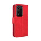 For Honor 200 Lite Global Skin Feel Calf Texture Card Slots Leather Phone Case(Red) - 3