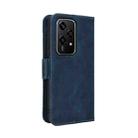 For Honor 200 Lite Global Skin Feel Calf Texture Card Slots Leather Phone Case(Blue) - 3