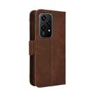 For Honor 200 Lite Global Skin Feel Calf Texture Card Slots Leather Phone Case(Brown) - 3