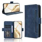 For Honor 200 5G Skin Feel Calf Texture Card Slots Leather Phone Case(Blue) - 1