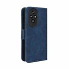 For Honor 200 5G Skin Feel Calf Texture Card Slots Leather Phone Case(Blue) - 3