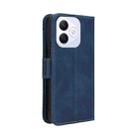 For Honor X60i 5G Skin Feel Calf Texture Card Slots Leather Phone Case(Blue) - 3