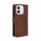 For Honor X60i 5G Skin Feel Calf Texture Card Slots Leather Phone Case(Brown) - 3