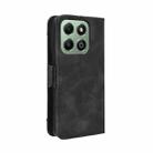 For Honor X6b 4G Skin Feel Calf Texture Card Slots Leather Phone Case(Black) - 3