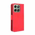 For Honor X6b 4G Skin Feel Calf Texture Card Slots Leather Phone Case(Red) - 3