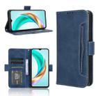 For Honor X6b 4G Skin Feel Calf Texture Card Slots Leather Phone Case(Blue) - 1