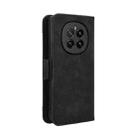 For Honor Magic7 Skin Feel Calf Texture Card Slots Leather Phone Case(Black) - 3