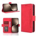 For Honor Magic7 Skin Feel Calf Texture Card Slots Leather Phone Case(Red) - 1