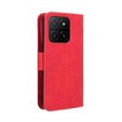 For Honor X5b 4G Skin Feel Calf Texture Card Slots Leather Phone Case(Red) - 3