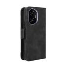 For Honor 300 5G Skin Feel Calf Texture Card Slots Leather Phone Case(Black) - 3