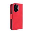For Honor 300 5G Skin Feel Calf Texture Card Slots Leather Phone Case(Red) - 3