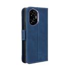 For Honor 300 5G Skin Feel Calf Texture Card Slots Leather Phone Case(Blue) - 3