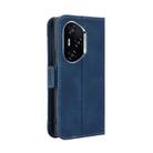 For Honor 300 Pro 5G / 300 Ultra 5G Skin Feel Calf Texture Card Slots Leather Phone Case(Blue) - 3