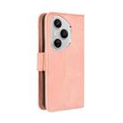 For Honor 400 Pro Global 160.8mm Skin Feel Calf Texture Card Slots Leather Phone Case(Pink) - 3