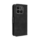 For Honor X6c 4G Skin Feel Calf Texture Card Slots Leather Phone Case(Black) - 3