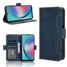 For Samsung Galaxy C55 / M55 5G Skin Feel Calf Texture Card Slots Leather Phone Case(Blue) - 1