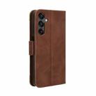 For Samsung Galaxy C55 / M55 5G Skin Feel Calf Texture Card Slots Leather Phone Case(Brown) - 3