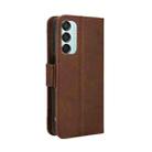 For Samsung Galaxy F15 / M15 5G Skin Feel Calf Texture Card Slots Leather Phone Case(Brown) - 3