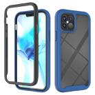 For iPhone 12 / 12 Pro Starry Sky Solid Color Series Shockproof PC + TPU Protective Case(Royal Blue) - 1