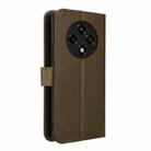 For OPPO A3 Pro 5G Diamond Texture Leather Phone Case(Brown) - 3