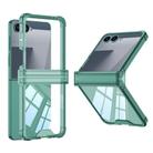 For Samsung Galaxy Z Flip7 5G GKK Airbag Hinge Full Coverage Phone Case(Green) - 1