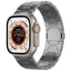 For Apple Watch Ultra 2 49mm Magnetic Buckle Titanium Alloy Watch Band(Grey) - 1