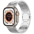 For Apple Watch Ultra 2 49mm Magnetic Buckle Titanium Alloy Watch Band(Silver) - 1