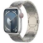 For Apple Watch Series 9 45mm Magnetic Buckle Titanium Alloy Watch Band(Titanium) - 1