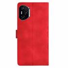 For Honor 400 Pro Global 160.8mm Cherry Blossom Butterfly Skin Feel Embossed PU Phone Case(Red) - 3