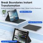 For iPad Air 2020  / Pro 11 2021 2020 TOTU PC-1 Smart Control Magnetic Keyboard Leather Case(Black) - 2