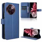 For vivo V30e 5G Diamond Texture Leather Phone Case(Blue) - 1