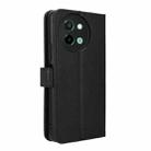 For vivo Y58 5G Diamond Texture Leather Phone Case(Black) - 3