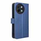 For vivo Y58 5G Diamond Texture Leather Phone Case(Blue) - 3