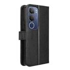 For vivo Y19s 4G Diamond Texture Leather Phone Case(Black) - 3