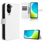 For vivo Y04 4G / Y29s 5G Diamond Texture Leather Phone Case(White) - 1