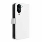 For vivo Y04 4G / Y29s 5G Diamond Texture Leather Phone Case(White) - 3