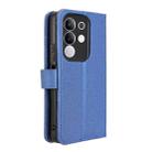 For vivo Y29 4G / T4x 5G Diamond Texture Leather Phone Case(Blue) - 3