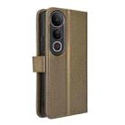 For vivo V50 Lite 5G / 4G Diamond Texture Leather Phone Case(Brown) - 3