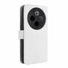For vivo T4 5G / iQOO Z10 5G Global Diamond Texture Leather Phone Case(White) - 3