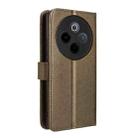 For vivo T4 5G / iQOO Z10 5G Global Diamond Texture Leather Phone Case(Brown) - 3