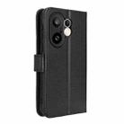 For vivo X200 FE / S30 Pro mini Diamond Texture Leather Phone Case(Black) - 3