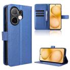 For vivo V60 5G Diamond Texture Leather Phone Case(Blue) - 1