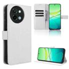 For vivo Y38 5G / Y200i 5G Diamond Texture Leather Phone Case(White) - 1