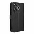 For Xiaomi Redmi Turbo 3 5G Diamond Texture Leather Phone Case(Black) - 3