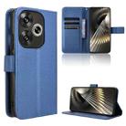 For Xiaomi Redmi Turbo 3 5G Diamond Texture Leather Phone Case(Blue) - 1
