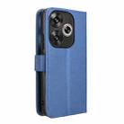 For Xiaomi Redmi Turbo 3 5G Diamond Texture Leather Phone Case(Blue) - 3