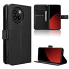 For Xiaomi Civi 4 Pro 5G Diamond Texture Leather Phone Case(Black) - 1