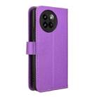 For Xiaomi Civi 4 Pro 5G Diamond Texture Leather Phone Case(Purple) - 3