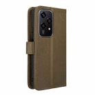 For Honor 200 Lite Global Diamond Texture Leather Phone Case(Brown) - 3