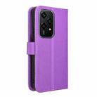 For Honor 200 Lite Global Diamond Texture Leather Phone Case(Purple) - 3